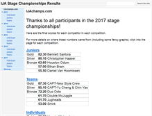 Tablet Screenshot of ijachamps.com
